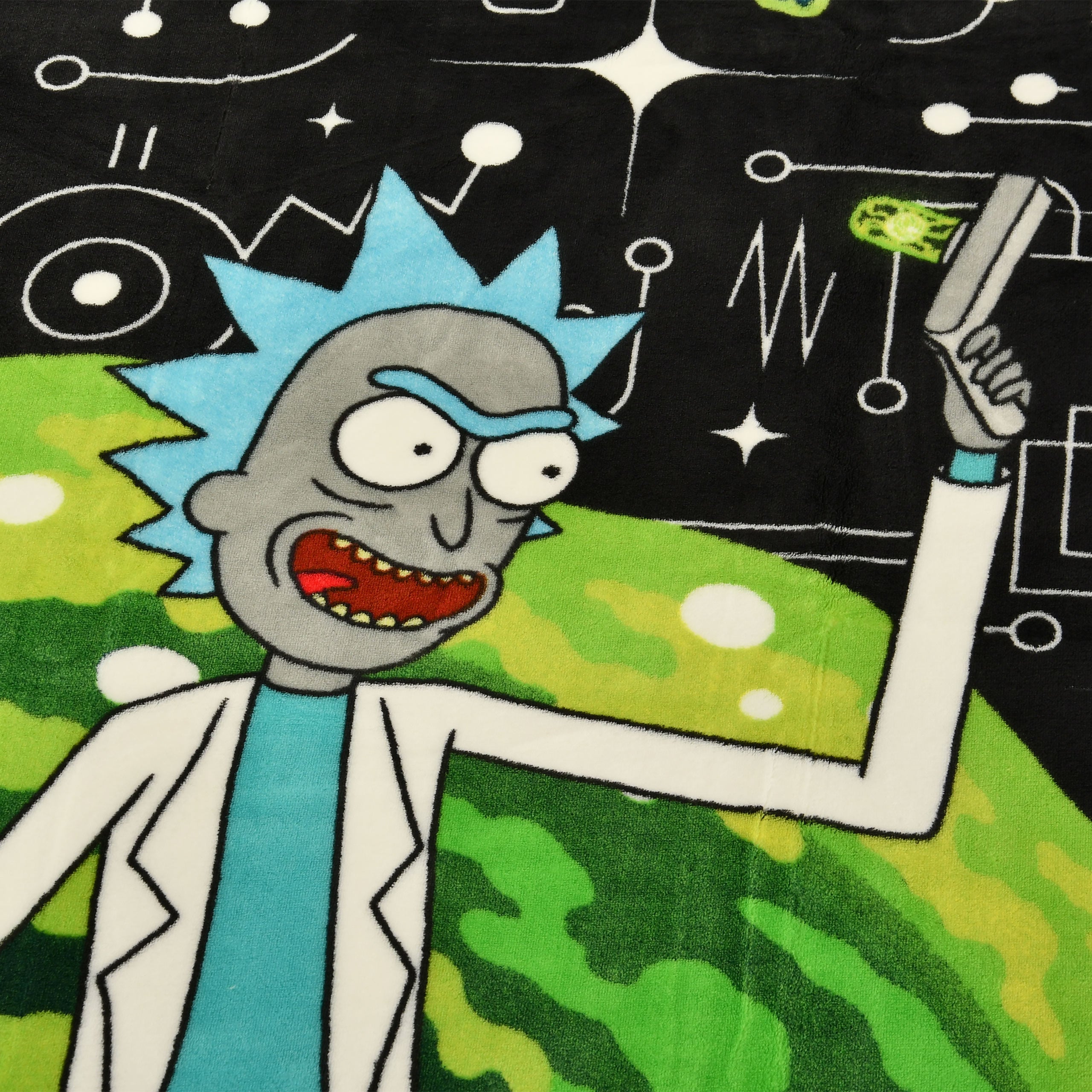 Imagen del producto Rick and Morty - Manta Polar Portal