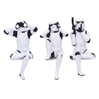 Imagen del producto Set de figuras Original Stormtrooper Don't See Hear Speak sentado