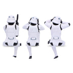 Imagen del producto Set de figuras Original Stormtrooper Don't See Hear Speak sentado