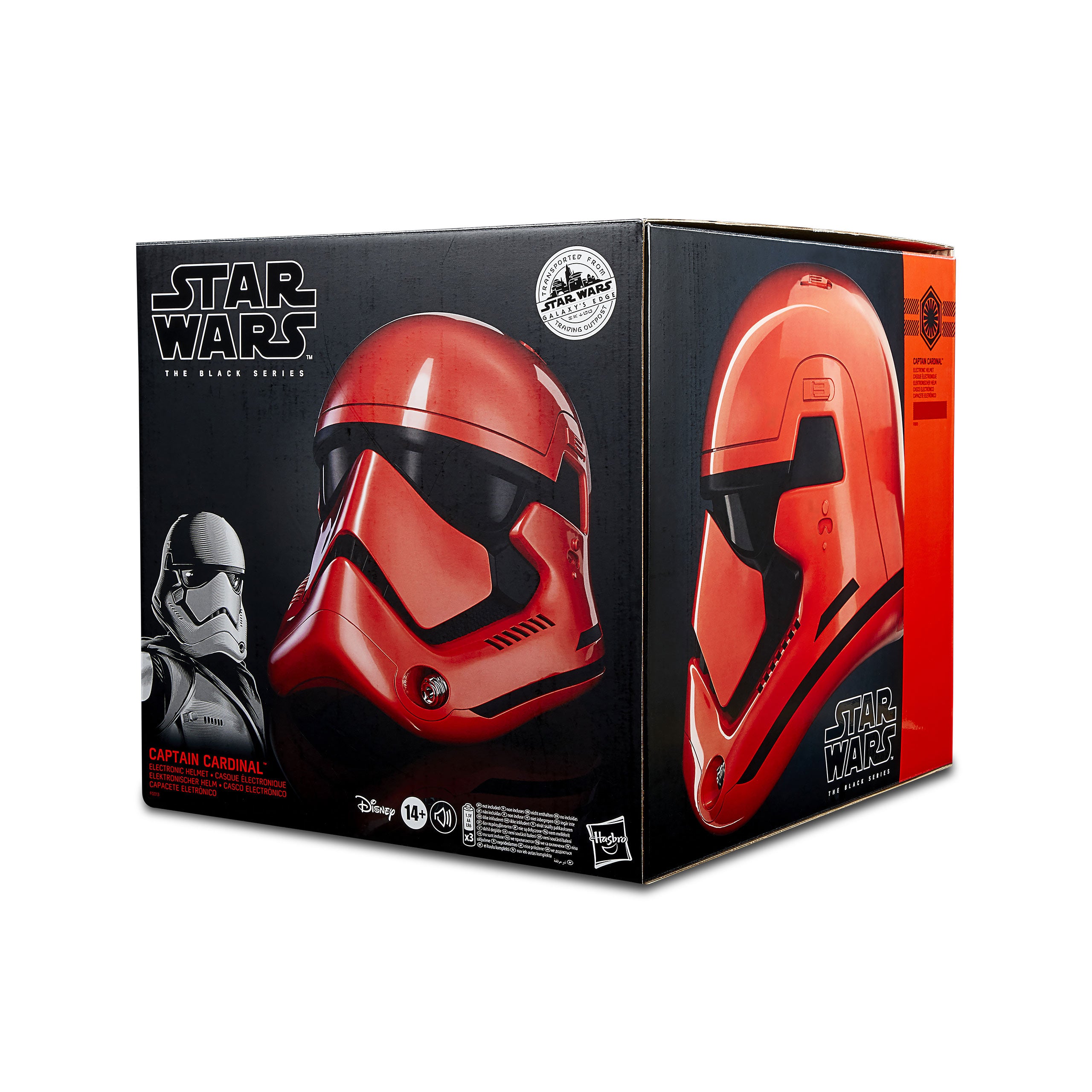 Imagen del producto Star Wars - Galaxy‘s Edge Capitán Cardinal Casco Negro Serie Réplica