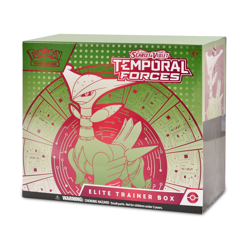 Imagen del producto Pokemon - Scarlet & Violet Temporal Forces Iron Thorns Elite Trainer-Box