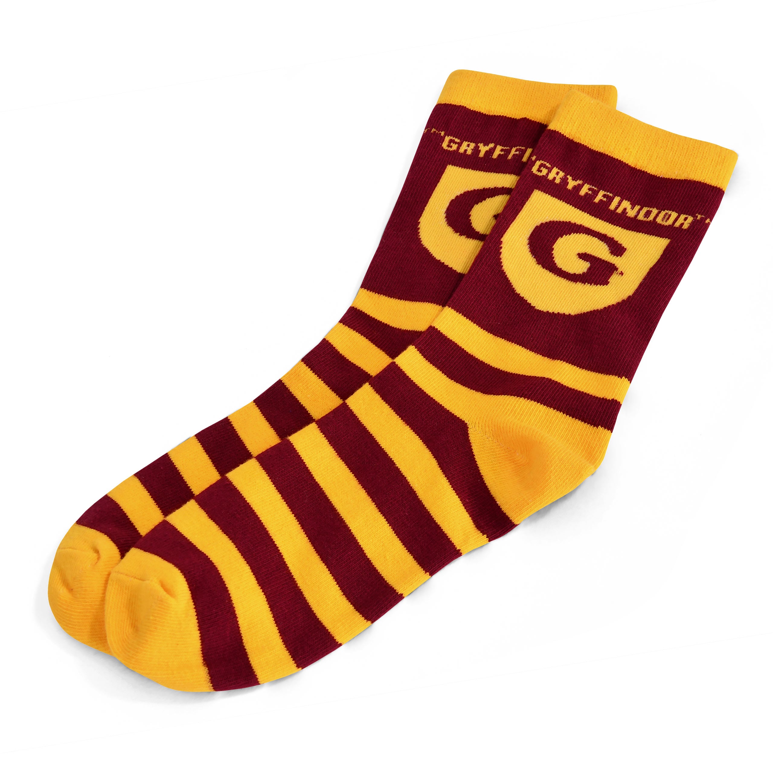Imagen del producto Harry Potter - Calcetines con logo de Gryffindor rojo-amarillo