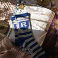 Imagen del producto Harry Potter - Calcetines con logotipo de Ravenclaw azul-gris