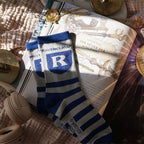 Imagen del producto Harry Potter - Calcetines con logotipo de Ravenclaw azul-gris