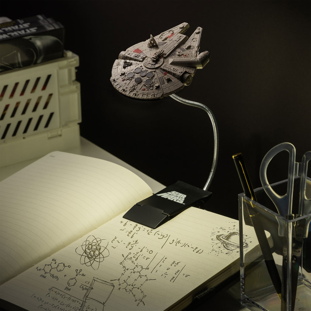 Imagen del producto Star Wars - Lámpara de lectura Millennium Falcon