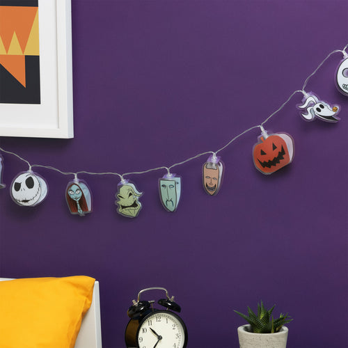 Imagen del producto Nightmare Before Christmas - Cadena de luces de personajes