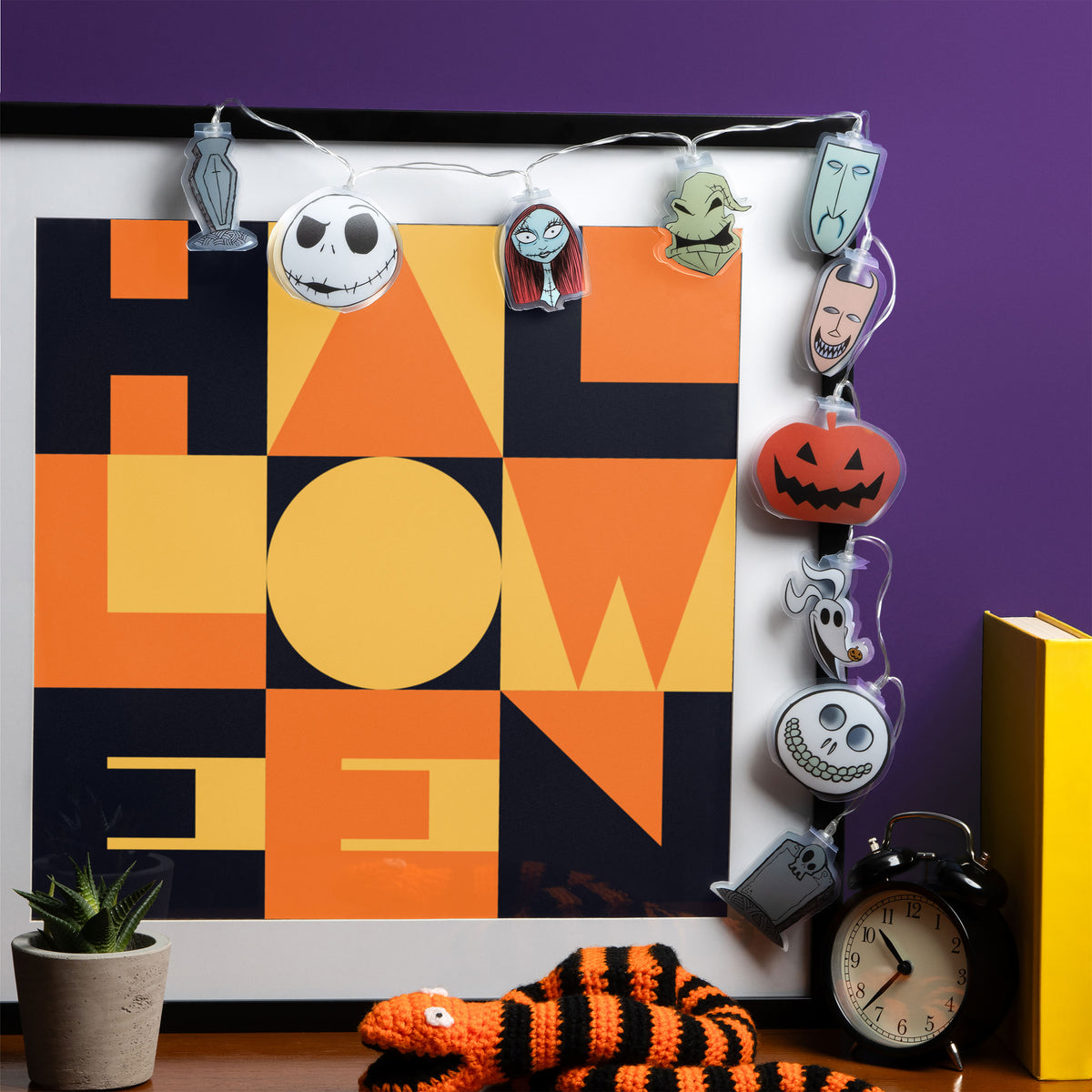 Imagen del producto Nightmare Before Christmas - Cadena de luces de personajes