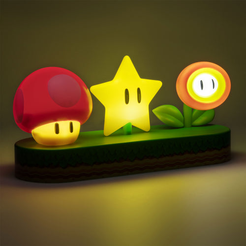 Imagen del producto Super Mario - Lámpara de mesa Icons