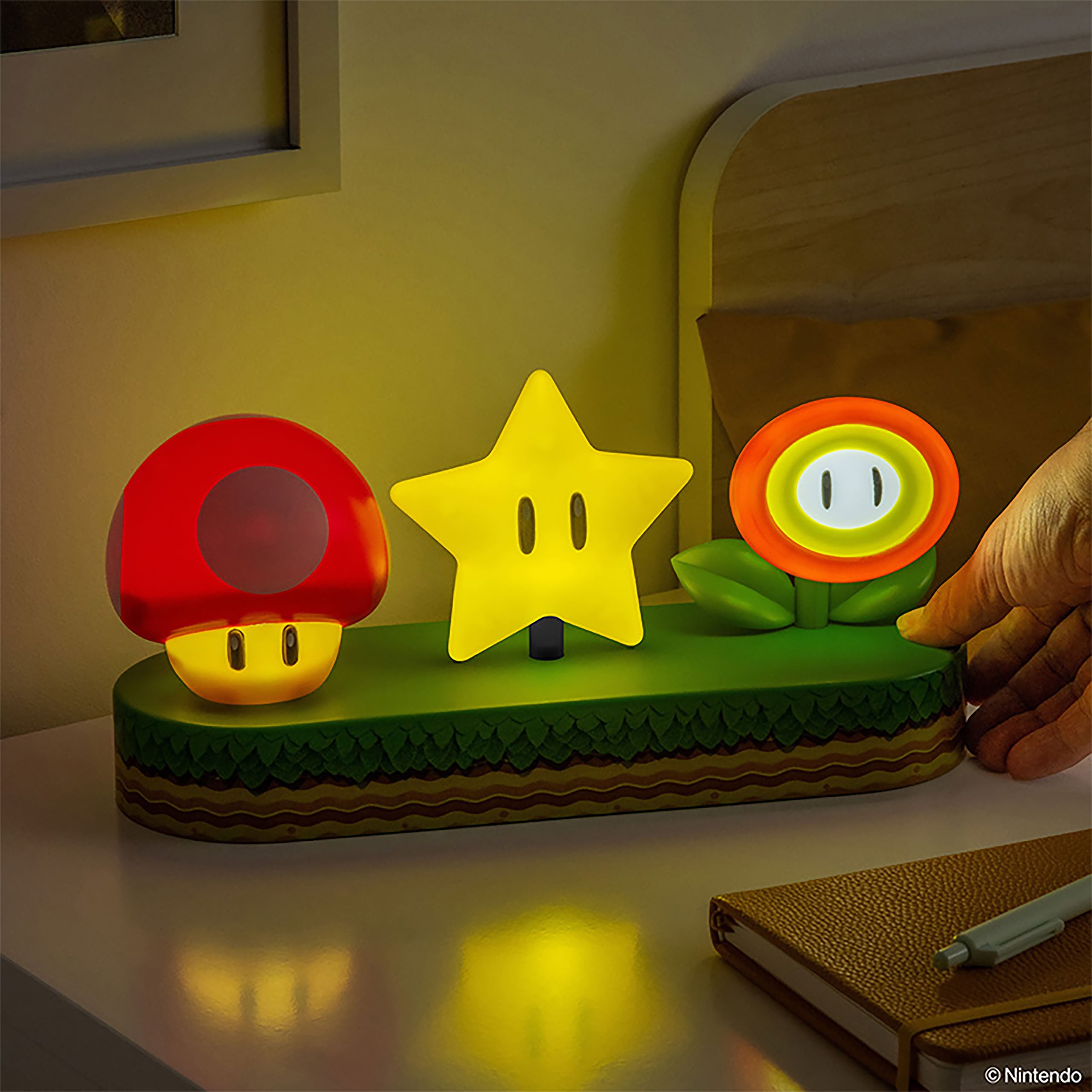 Imagen del producto Super Mario - Lámpara de mesa Icons
