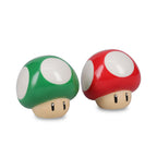Imagen del producto Super Mario - Super Hongo y 1 UP Hongo Salero & Pimentero