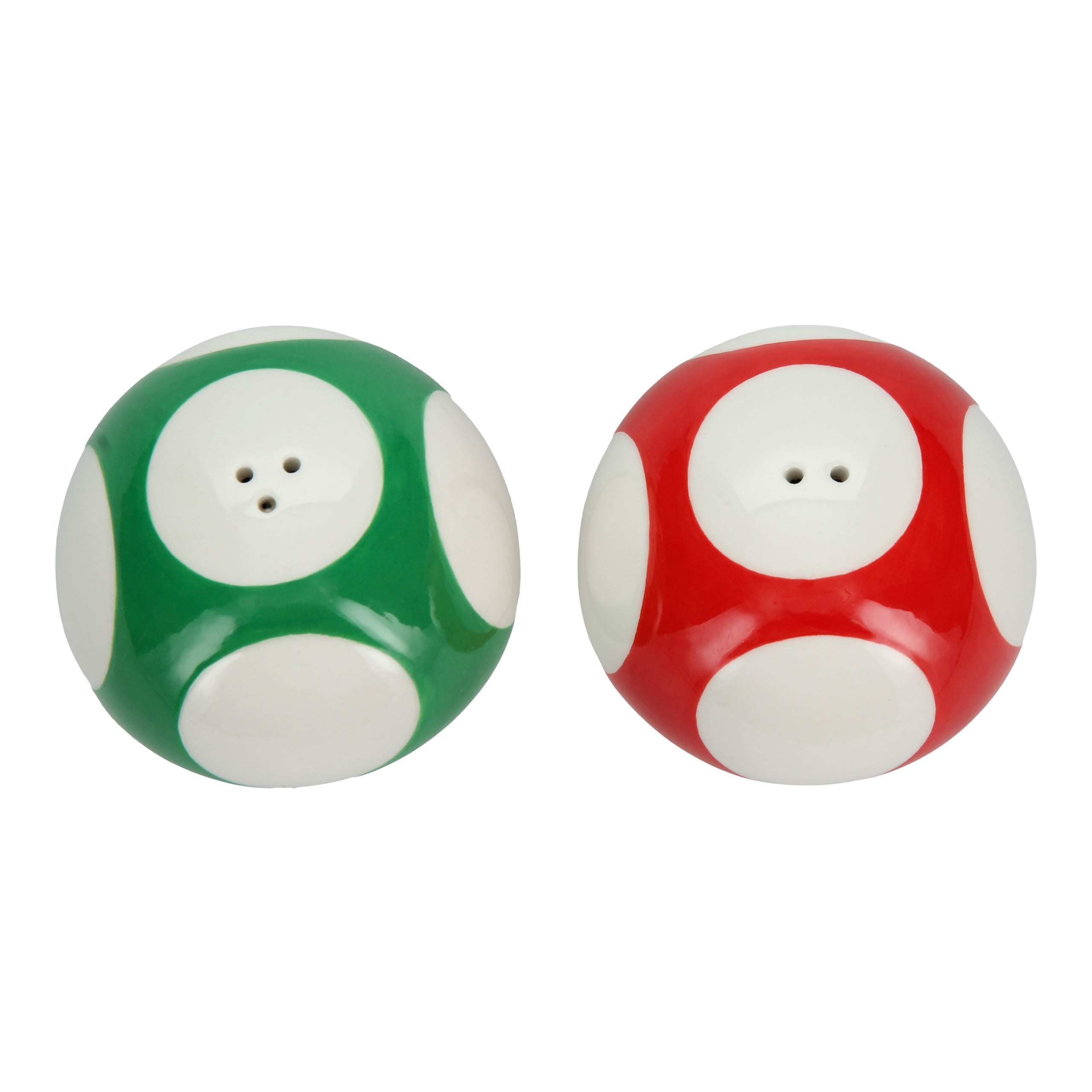 Imagen del producto Super Mario - Super Hongo y 1 UP Hongo Salero & Pimentero
