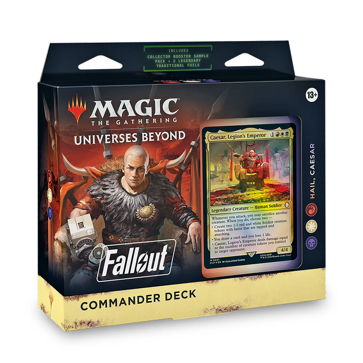 Imagen del producto Fallout - Hail, Caesar Commander Deck versión en inglés - Magic the Gathering