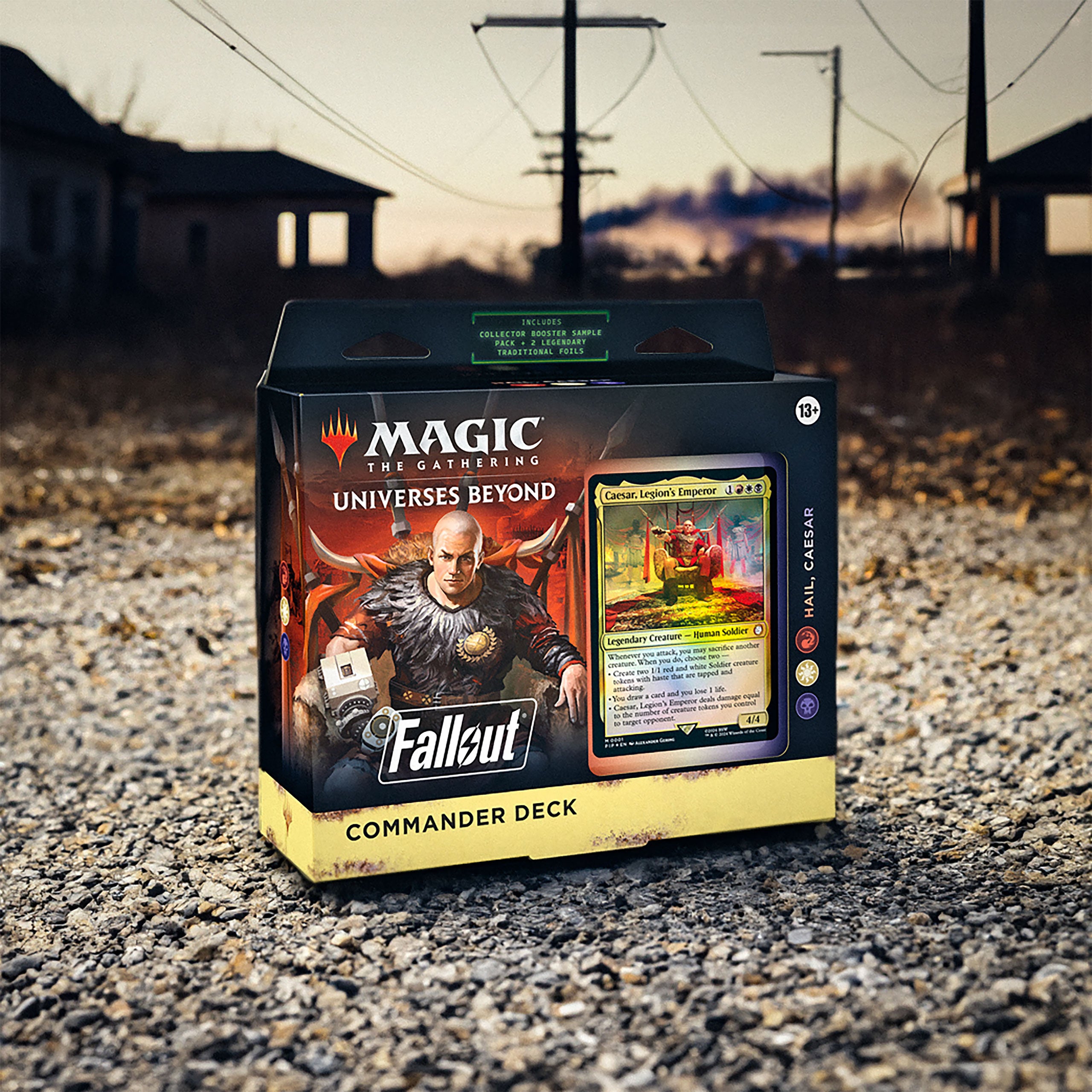 Imagen del producto Fallout - Hail, Caesar Commander Deck versión en inglés - Magic the Gathering