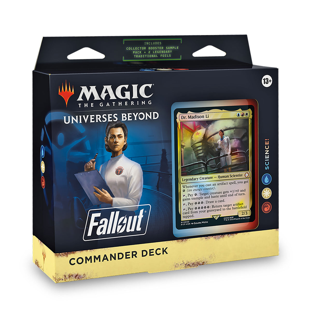 Imagen del producto Fallout - Baraja de Comandante de Ciencia versión en inglés - Magic the Gathering