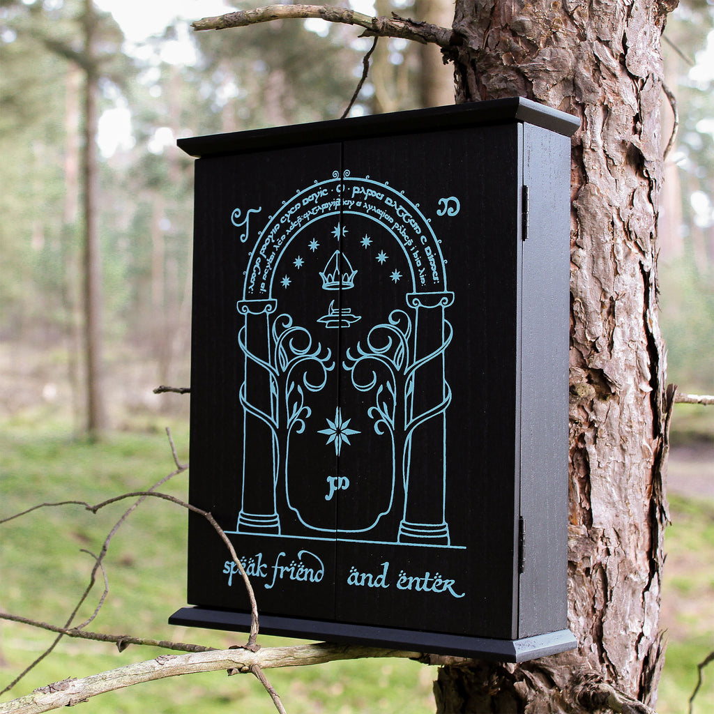 Imagen del producto El Señor de los Anillos - Caja de Llaves Las Puertas de Durin con Efecto Glow in the Dark