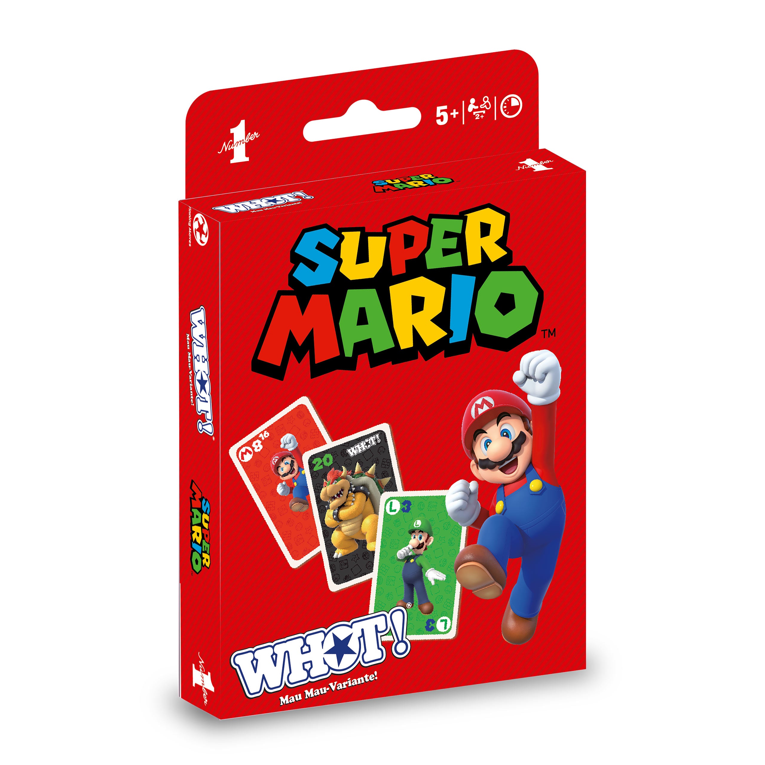 Imagen del producto Super Mario - WHOT! Juego de cartas