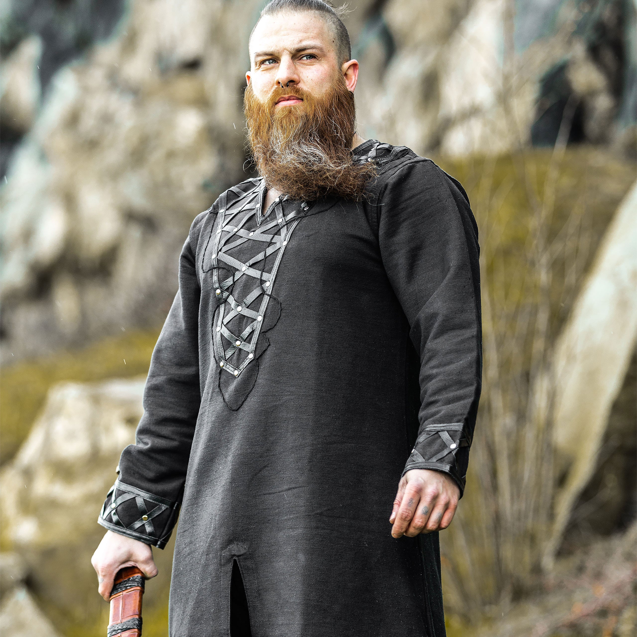 Product image Medieval Viking Tunic Black