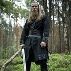 Imagen del producto Túnica vikinga medieval negra