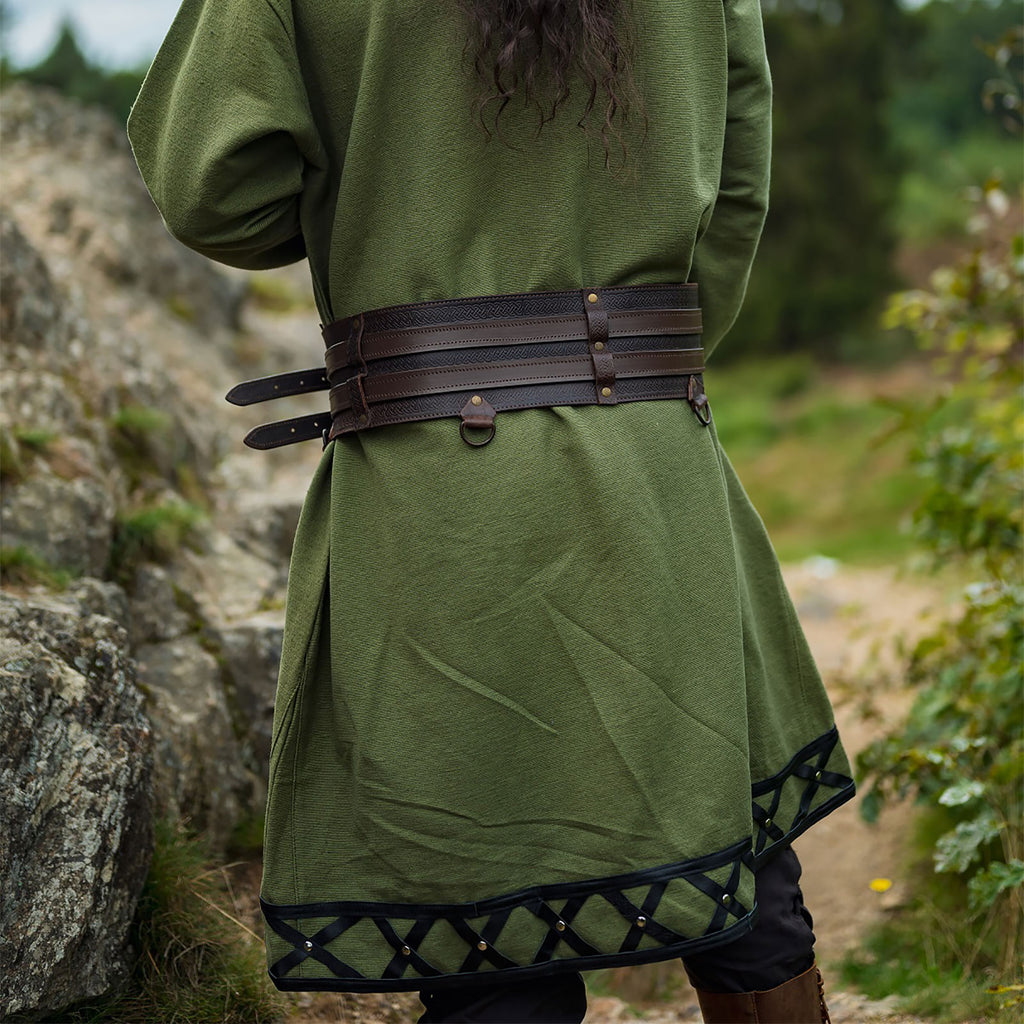 Imagen del producto Túnica vikinga medieval verde