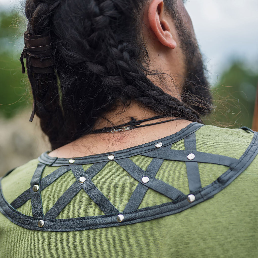 Imagen del producto Túnica vikinga medieval verde