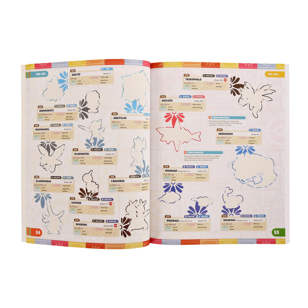 Imagen del producto Pokemon - El libro definitivo de pegatinas de la región de Paldea