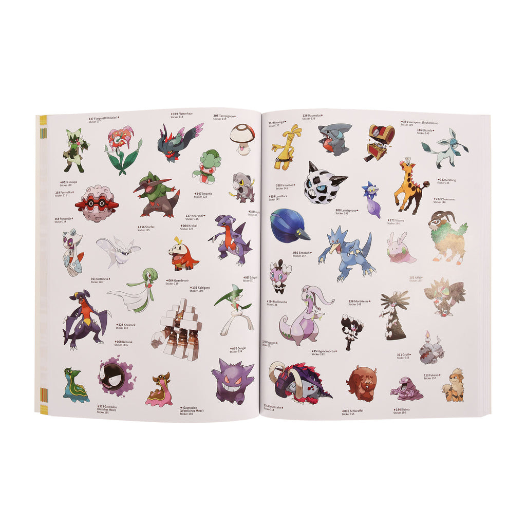 Imagen del producto Pokemon - El libro definitivo de pegatinas de la región de Paldea