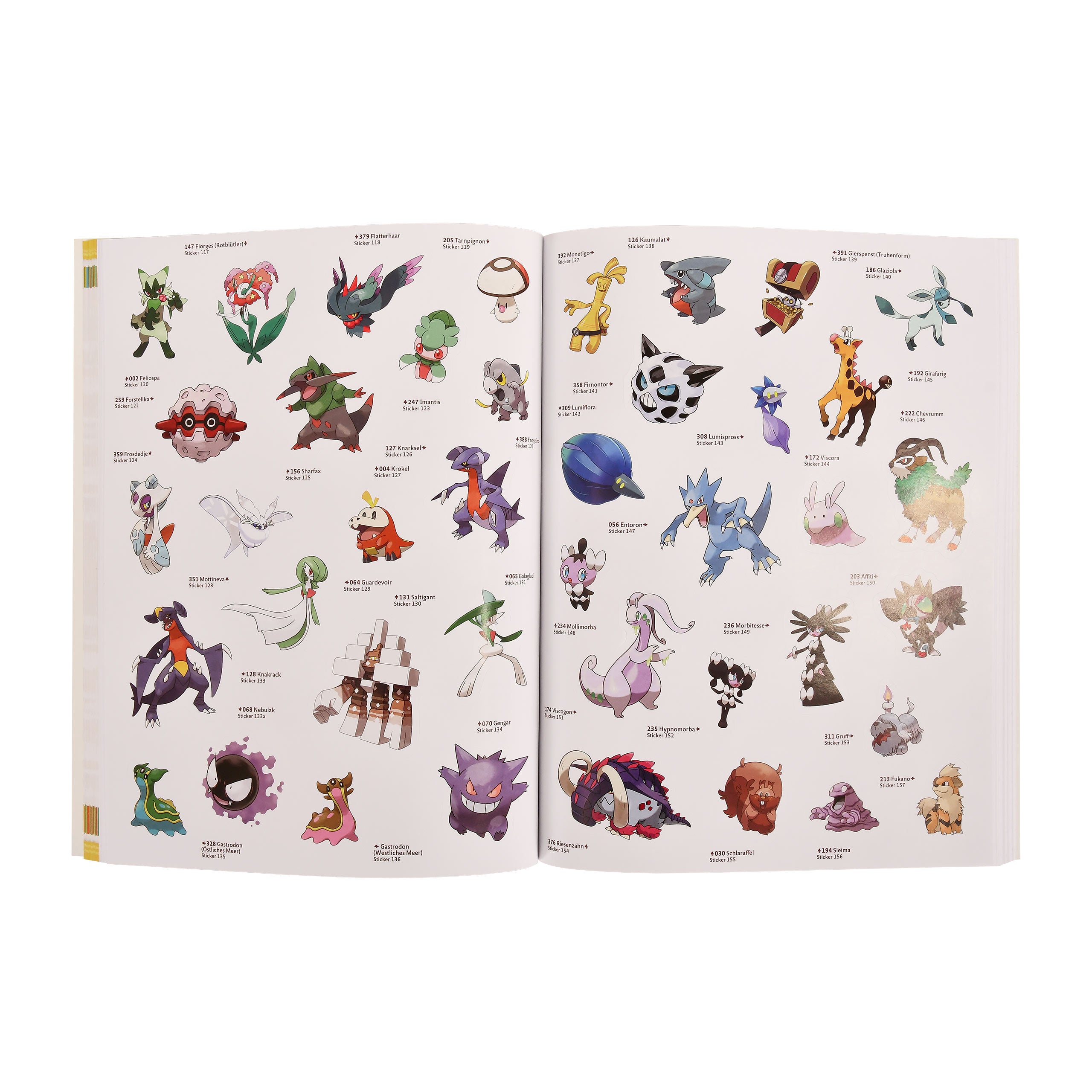 Imagen del producto Pokemon - El libro definitivo de pegatinas de la región de Paldea