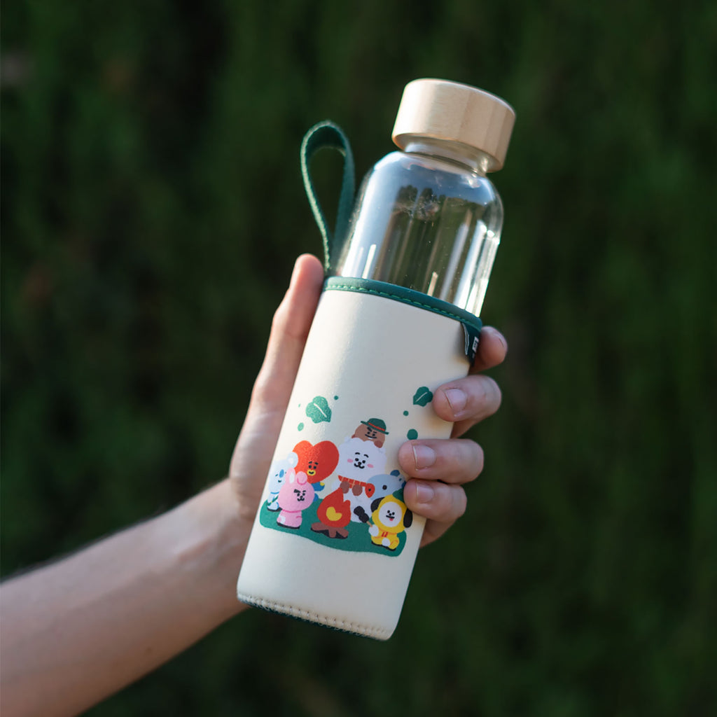 Product image Line Friends - BT21 Green Planet Water Bottle