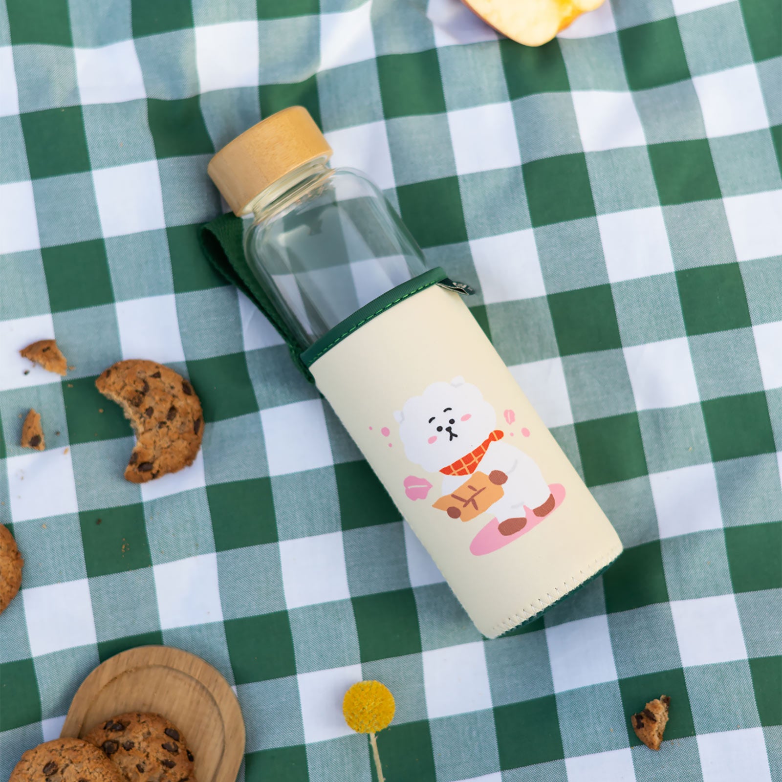 Imagen del producto Line Friends - BT21 Green Planet RJ Botella de agua