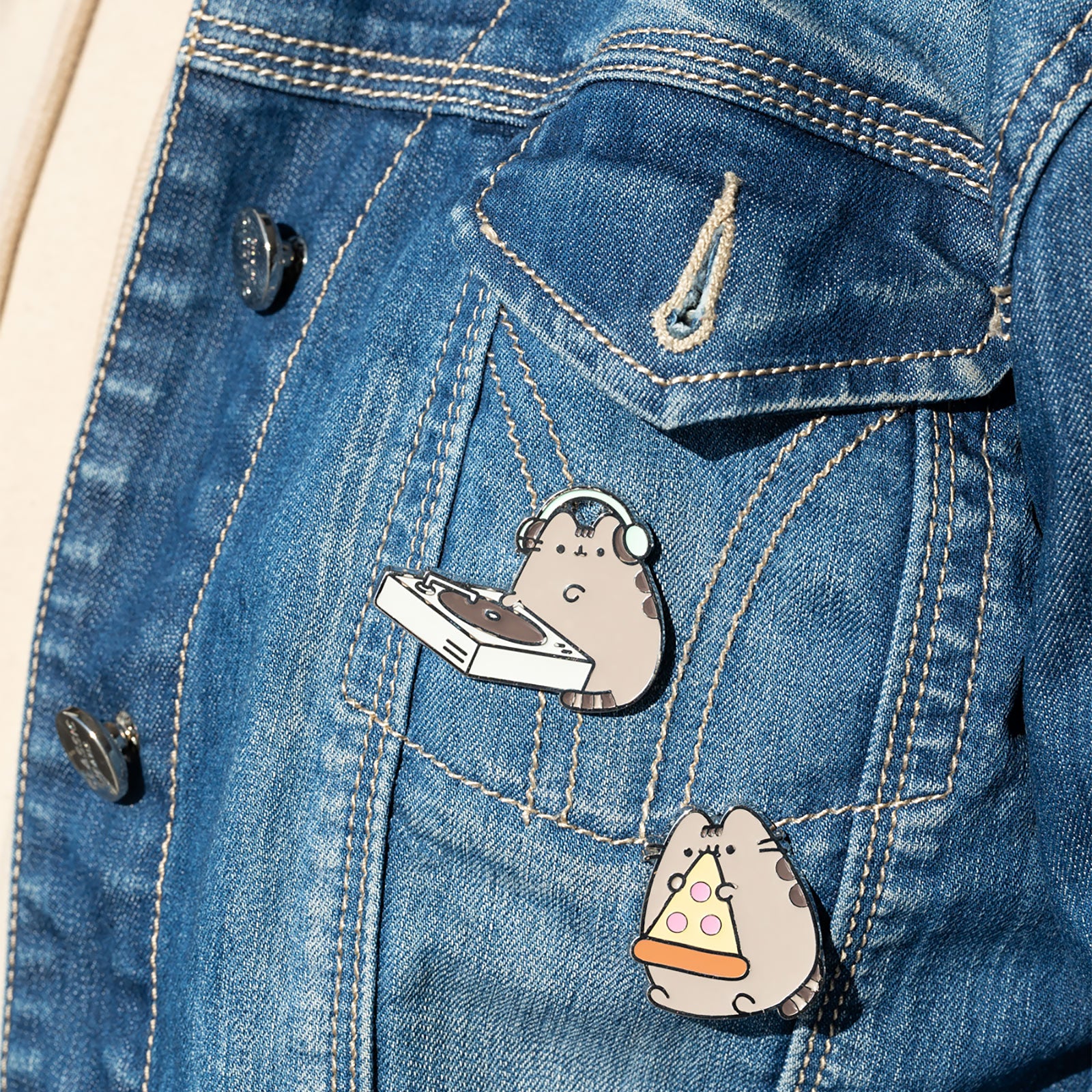 Imagen del producto Pusheen - Set de 4 pines