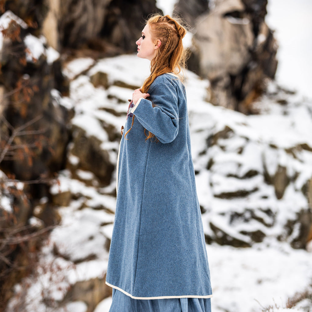 Imagen del producto Manto Birka medieval azul