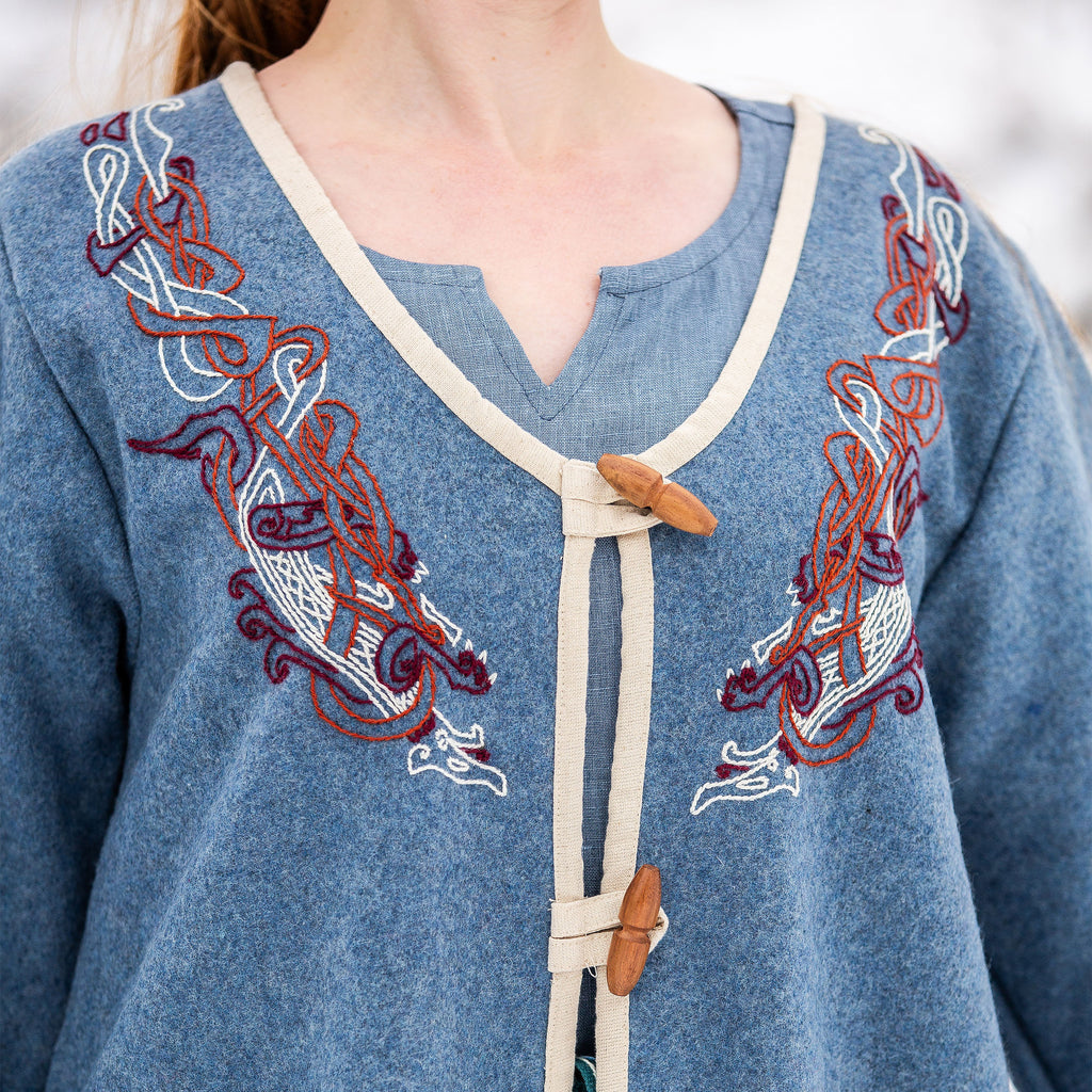 Imagen del producto Manto Birka medieval azul