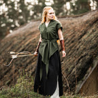 Imagen del producto Túnica Medieval de Manga Corta con Cinturón Verde