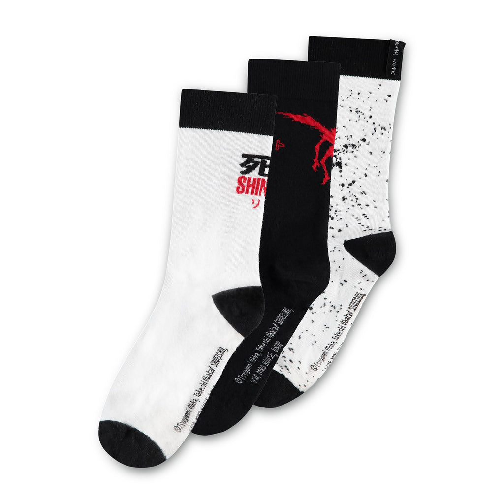 Imagen del producto Death Note - Ryuk Splash Set de 3 calcetines