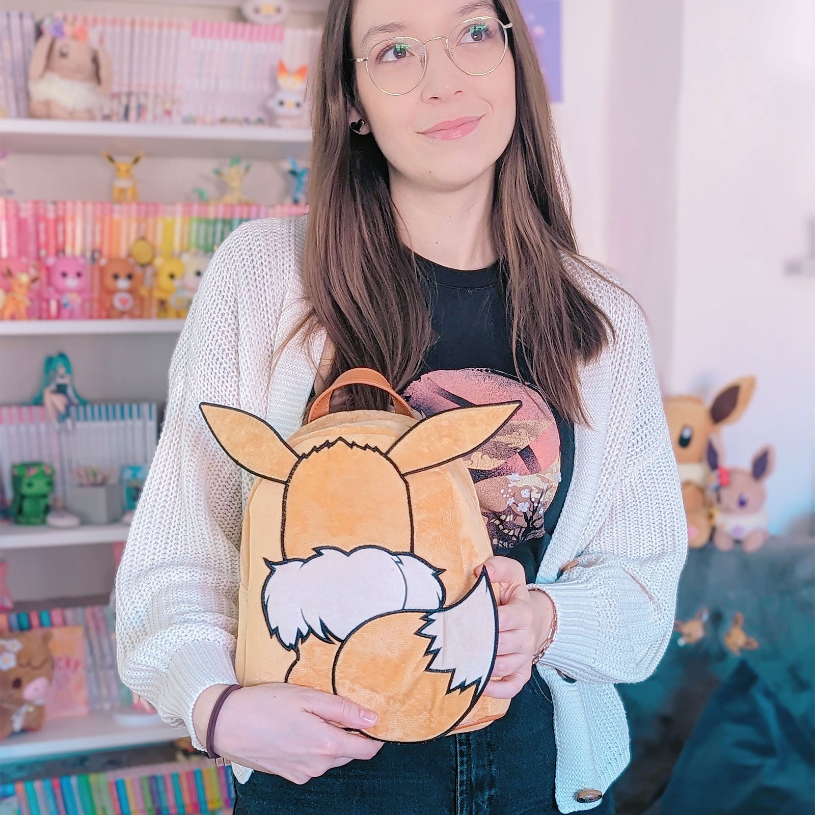 Imagen del producto Mini mochila de peluche Eevee - Pokemon