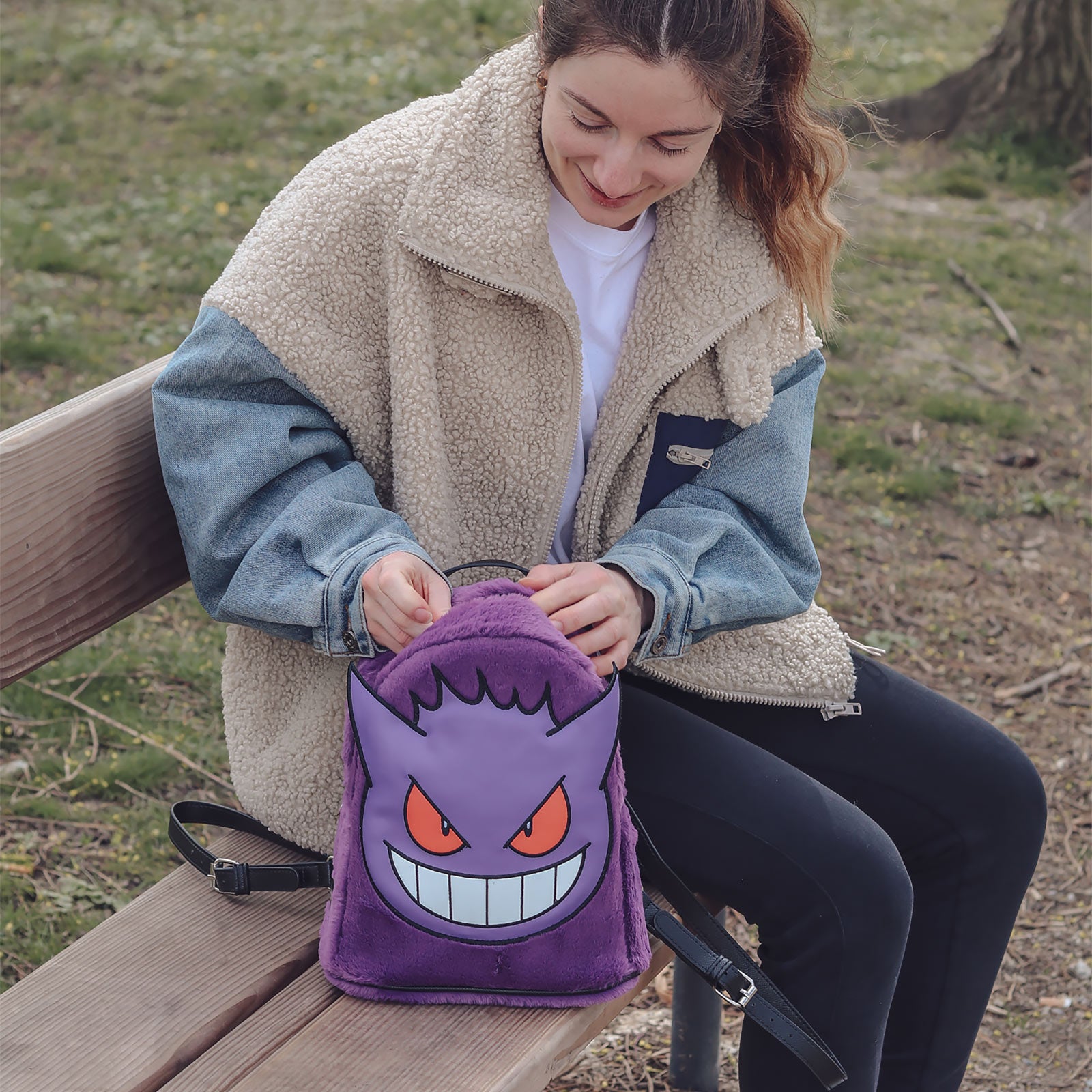 Imagen del producto Pokemon - Mochila Mini de Peluche Gengar