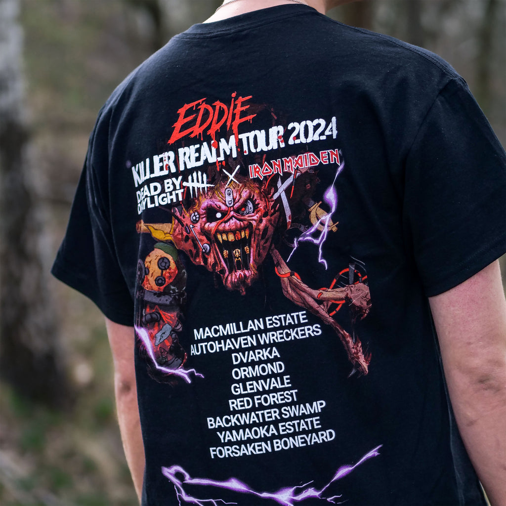 Imagen del producto Dead by Daylight x Iron Maiden - Eddie Killer Realm Tour 2024 Camiseta