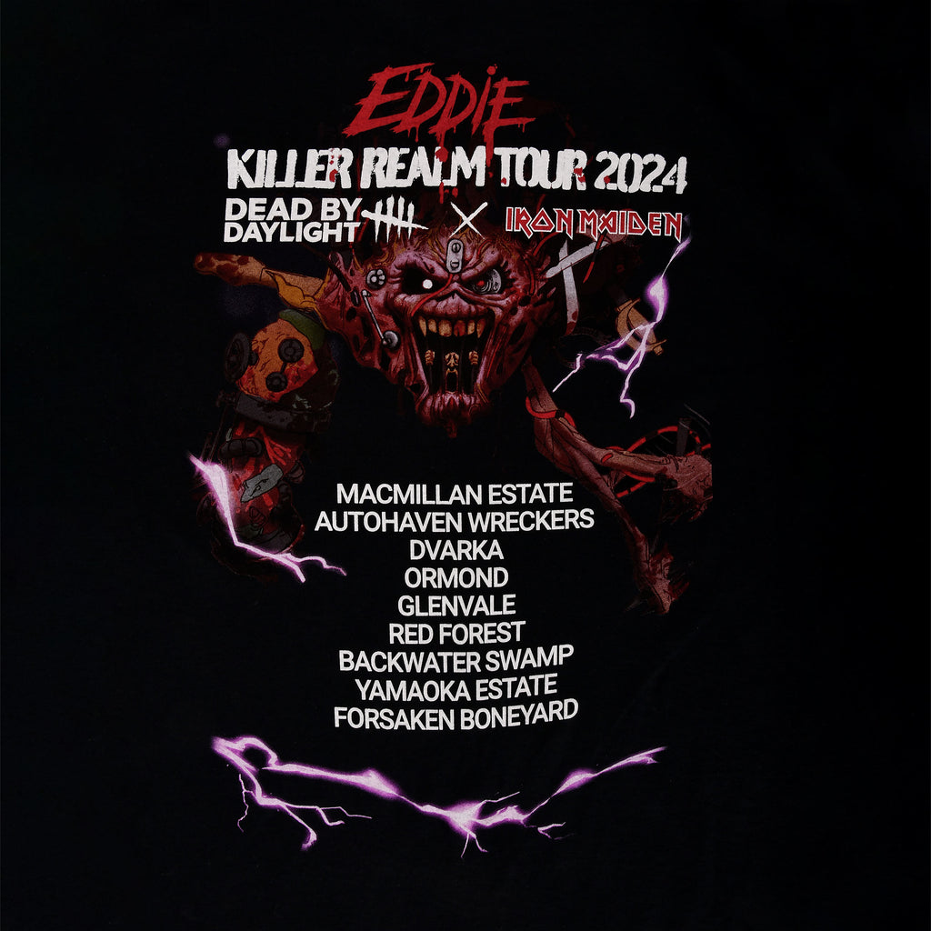 Imagen del producto Dead by Daylight x Iron Maiden - Eddie Killer Realm Tour 2024 Camiseta