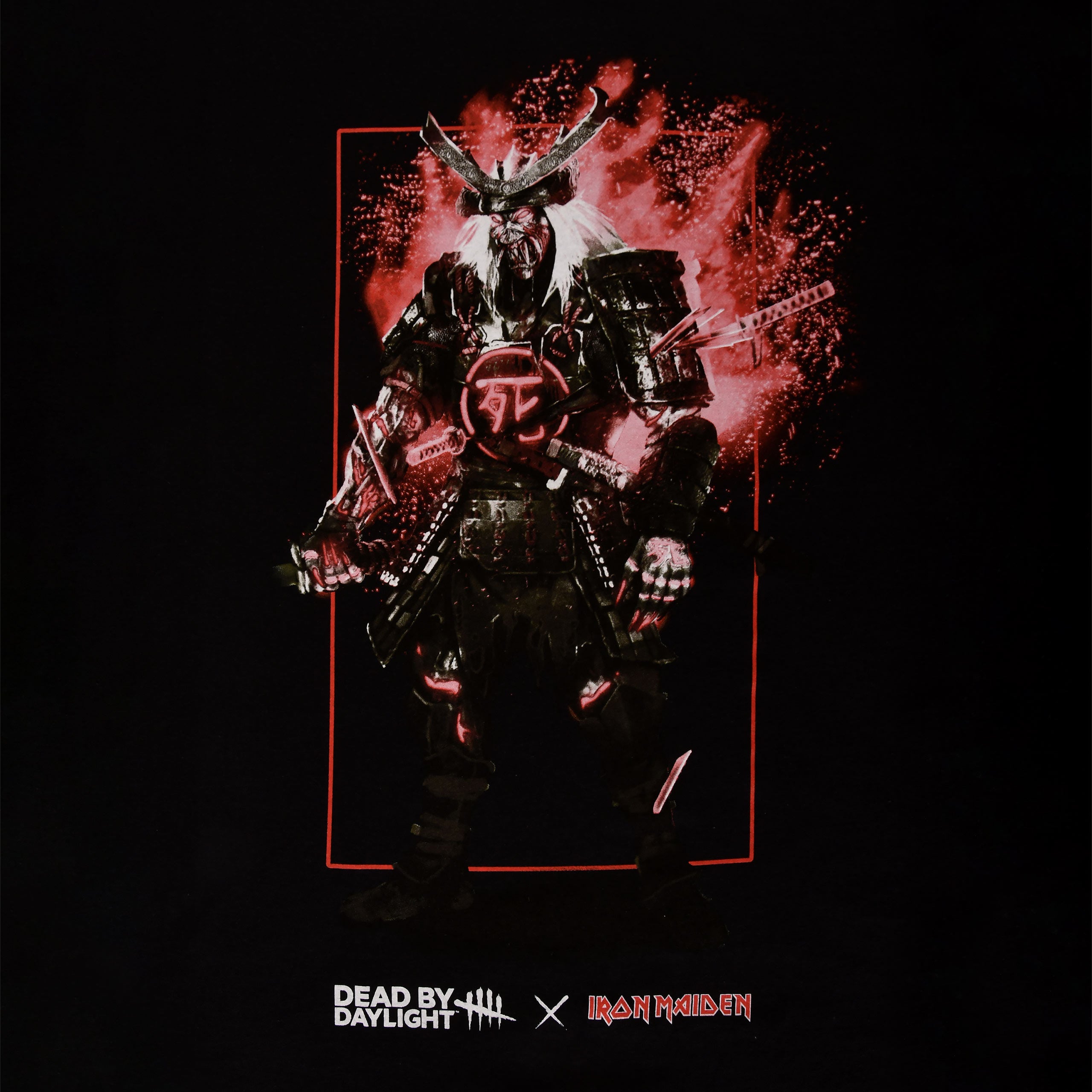 Imagen del producto Dead by Daylight x Iron Maiden - Oni Samurai Eddie Killer Camiseta