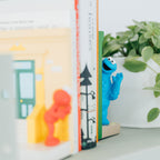 Imagen del producto Barrio Sésamo - Soportes de libros de Monstruo de las Galletas y Elmo