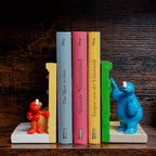 Imagen del producto Barrio Sésamo - Soportes de libros de Monstruo de las Galletas y Elmo