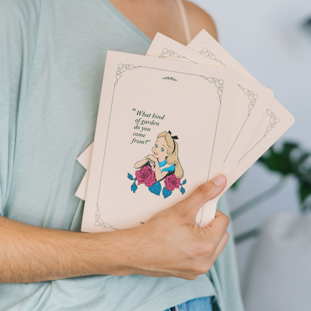 Imagen del producto Alicia en el país de las maravillas - Set de 3 cuadernos