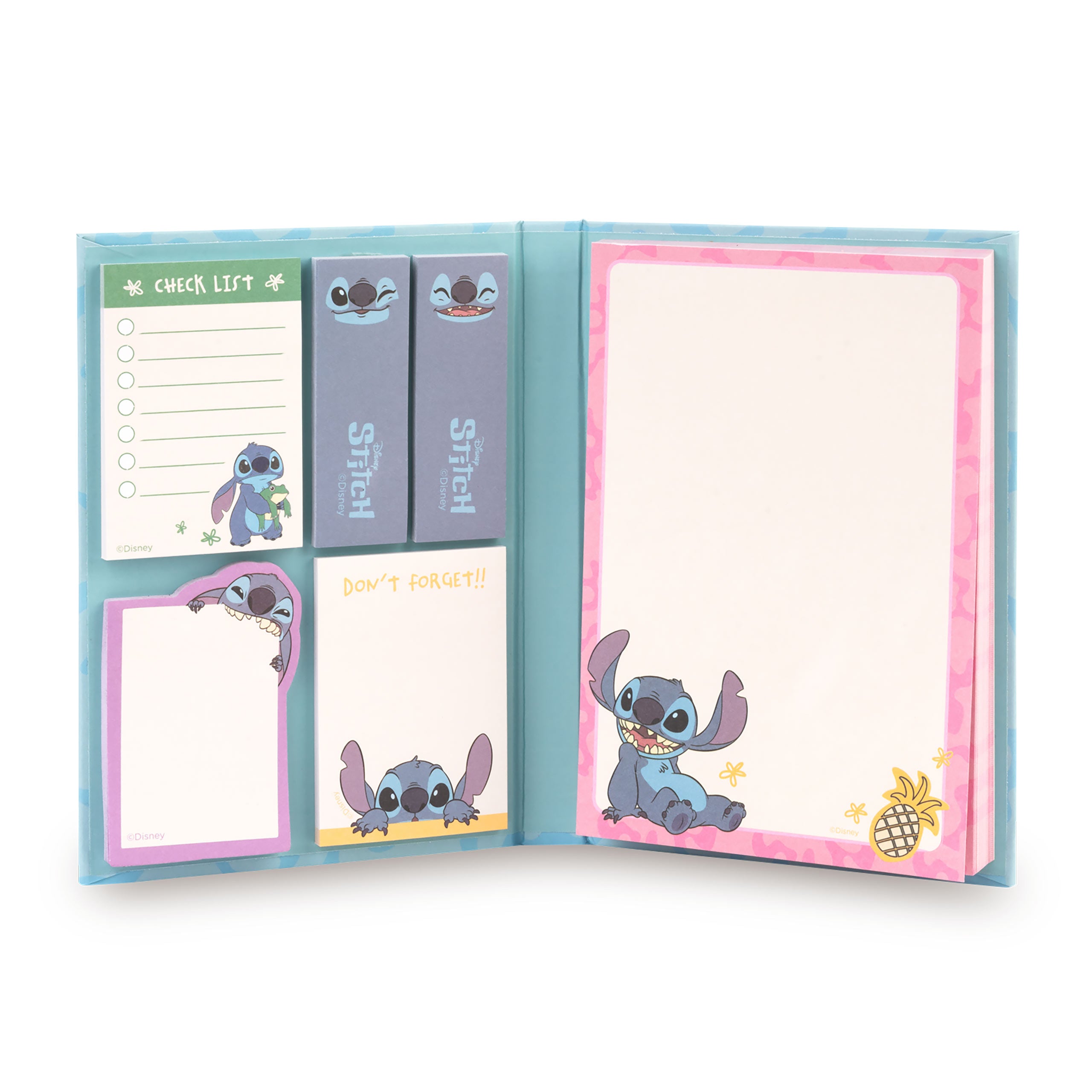 Imagen del producto Libro de Notas Adhesivas Stitch Tropical - Lilo & Stitch