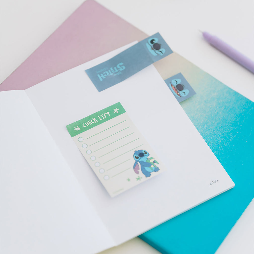 Imagen del producto Libro de Notas Adhesivas Stitch Tropical - Lilo & Stitch