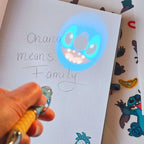 Imagen del producto Cuaderno de peluche Stitch con bolígrafo - Lilo & Stitch