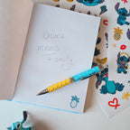 Imagen del producto Cuaderno de peluche Stitch con bolígrafo - Lilo & Stitch