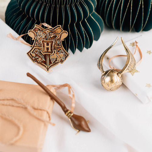 Imagen del producto Harry Potter - Adornos Navideños de Hogwarts Set de 3