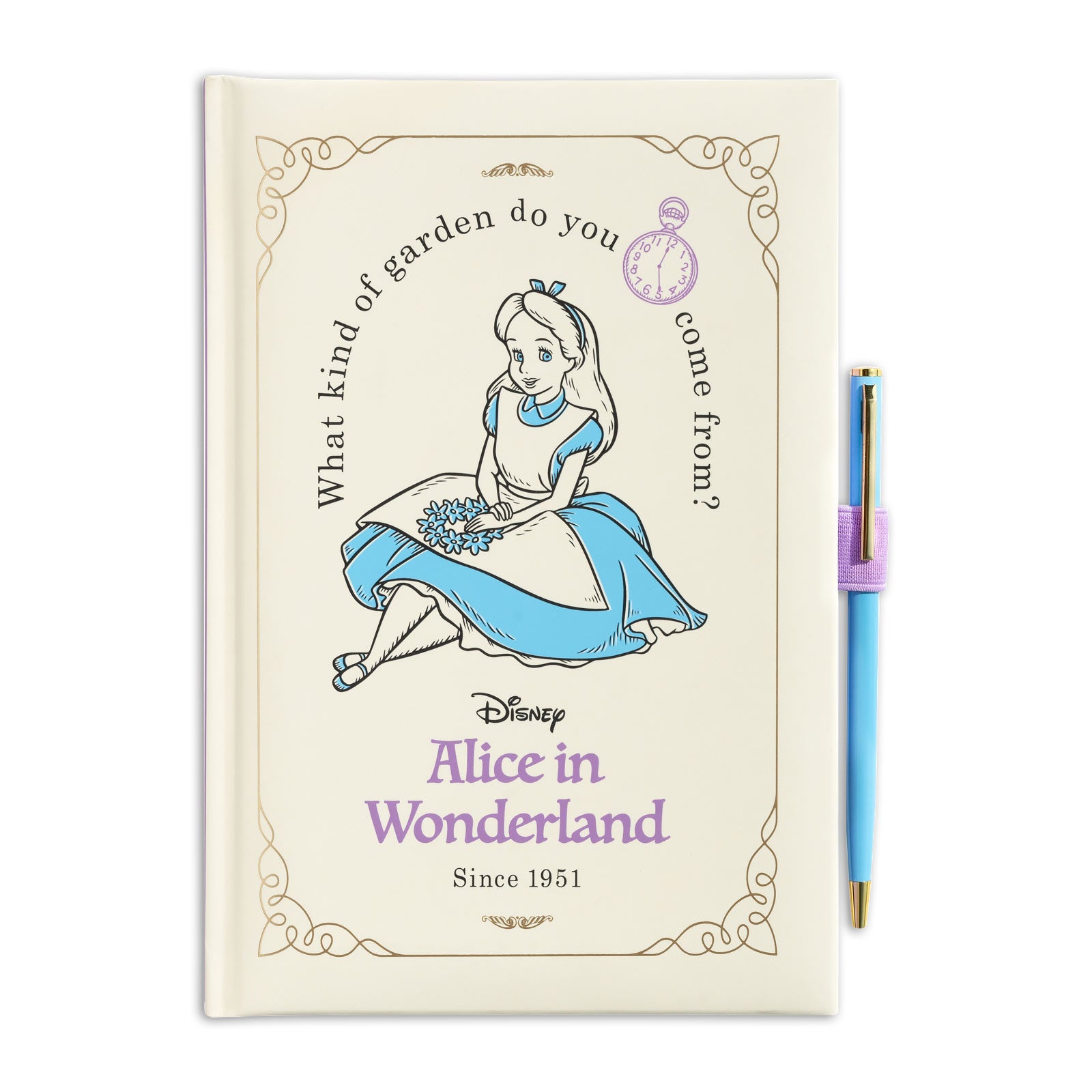 Product image Alice in Wonderland - Garden Notebook with Ballpoint Pen
