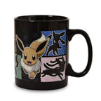 Imagen del producto Pokemon - Taza de efecto térmico de las evoluciones de Eevee