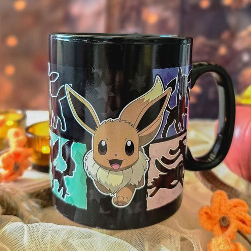 Imagen del producto Pokemon - Taza de efecto térmico de las evoluciones de Eevee